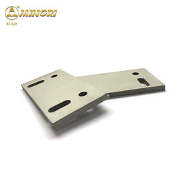 Tungsten Carbide Scraper Blade / Carbide Tip Tool Parts For Conveyor Cleaners
