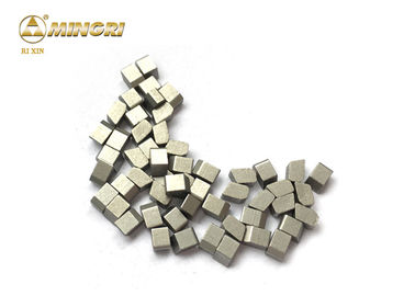 Cemented Carbide Tips / Tungsten Carbide Saw Tips For Cutting Wood Hard Materials