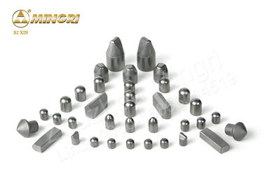 Widia Cemented Tungsten Carbide Tips Polishing Surface For Button Rock Drill Bit
