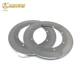 Tungsten Carbide Disc Cutter Round Knives For Slitting Corrugated Board Blade